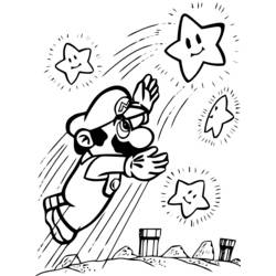 Coloring page: Super Mario Bros (Video Games) #153594 - Free Printable Coloring Pages