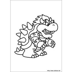 Coloring page: Super Mario Bros (Video Games) #153598 - Free Printable Coloring Pages