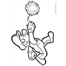 Coloring page: Super Mario Bros (Video Games) #153605 - Free Printable Coloring Pages