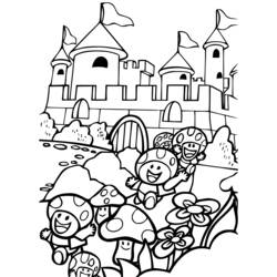 Coloring page: Super Mario Bros (Video Games) #153624 - Free Printable Coloring Pages