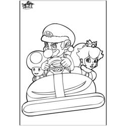 Coloring page: Super Mario Bros (Video Games) #153639 - Free Printable Coloring Pages