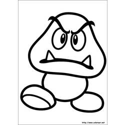 Coloring page: Super Mario Bros (Video Games) #153656 - Free Printable Coloring Pages