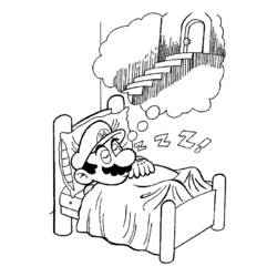 Coloring page: Super Mario Bros (Video Games) #153664 - Free Printable Coloring Pages