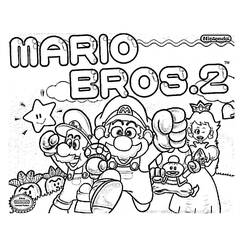 Coloring page: Super Mario Bros (Video Games) #153665 - Printable coloring pages