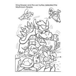 Coloring page: Super Mario Bros (Video Games) #153674 - Free Printable Coloring Pages