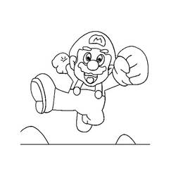 Coloring page: Super Mario Bros (Video Games) #153675 - Free Printable Coloring Pages