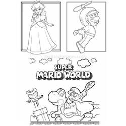 Coloring page: Super Mario Bros (Video Games) #153686 - Free Printable Coloring Pages