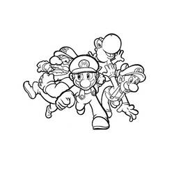 Coloring page: Super Mario Bros (Video Games) #153688 - Free Printable Coloring Pages