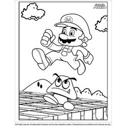 Coloring page: Super Mario Bros (Video Games) #153691 - Free Printable Coloring Pages