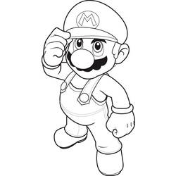 Coloring page: Super Mario Bros (Video Games) #153692 - Free Printable Coloring Pages