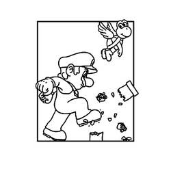 Coloring page: Super Mario Bros (Video Games) #153693 - Free Printable Coloring Pages