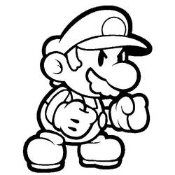 Coloring page: Super Mario Bros (Video Games) #153699 - Free Printable Coloring Pages