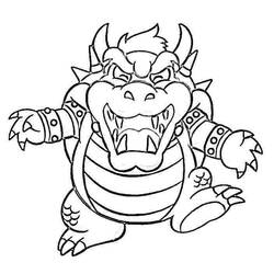 Coloring page: Super Mario Bros (Video Games) #153708 - Free Printable Coloring Pages