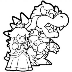 Coloring page: Super Mario Bros (Video Games) #153714 - Free Printable Coloring Pages