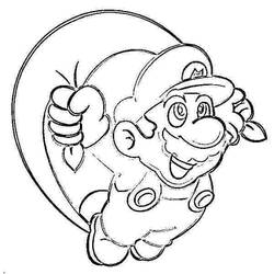 Coloring page: Super Mario Bros (Video Games) #153718 - Free Printable Coloring Pages
