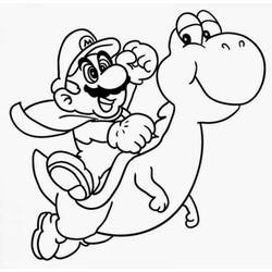 Coloring page: Super Mario Bros (Video Games) #153719 - Printable coloring pages