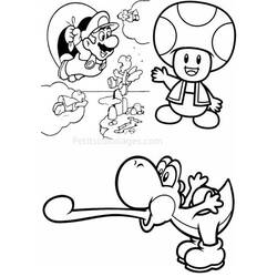 Coloring page: Super Mario Bros (Video Games) #153720 - Free Printable Coloring Pages