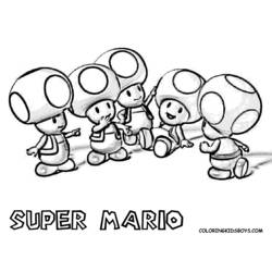 Coloring page: Super Mario Bros (Video Games) #153721 - Free Printable Coloring Pages
