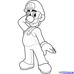 Coloring page: Super Mario Bros (Video Games) #153727 - Free Printable Coloring Pages