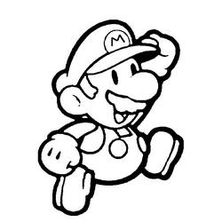 Coloring page: Super Mario Bros (Video Games) #153737 - Free Printable Coloring Pages