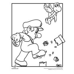 Coloring page: Super Mario Bros (Video Games) #153757 - Free Printable Coloring Pages