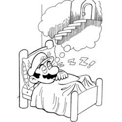 Coloring page: Super Mario Bros (Video Games) #153763 - Free Printable Coloring Pages