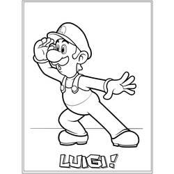 Coloring page: Super Mario Bros (Video Games) #153765 - Free Printable Coloring Pages