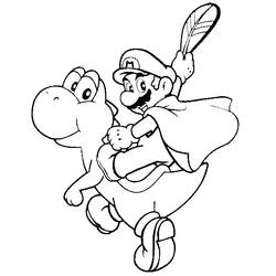 Coloring page: Super Mario Bros (Video Games) #153768 - Free Printable Coloring Pages