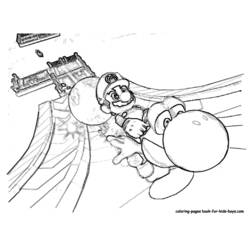 Coloring page: Super Mario Bros (Video Games) #153769 - Free Printable Coloring Pages