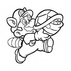 Coloring page: Super Mario Bros (Video Games) #153775 - Free Printable Coloring Pages