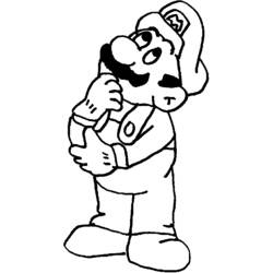 Coloring page: Super Mario Bros (Video Games) #153778 - Free Printable Coloring Pages