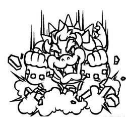 Coloring page: Super Mario Bros (Video Games) #153792 - Free Printable Coloring Pages