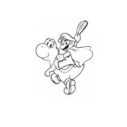 Coloring page: Super Mario Bros (Video Games) #153819 - Free Printable Coloring Pages