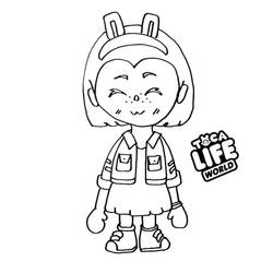 Toca Boca (Video Games) coloring page #185755 to print and color