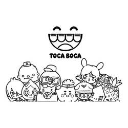 Toca Boca (Video Games) coloring page #220232 to print and color