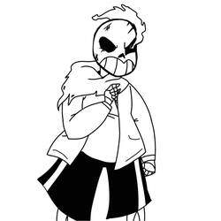 Undertale (Video Games) coloring page #213595 to print and color