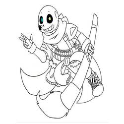 Undertale (Video Games) coloring page #213597 to print and color
