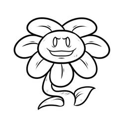 Undertale (Video Games) coloring page #213598 to print and color
