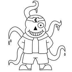 Undertale (Video Games) coloring page #213618 to print and color