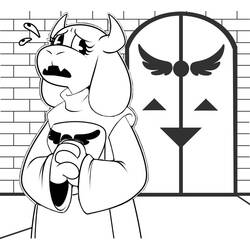 Undertale (Video Games) coloring page #213628 to print and color