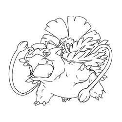 Venusaur (Video Games) coloring page #216858 to print and color