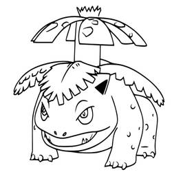 Venusaur (Video Games) coloring page #216859 to print and color