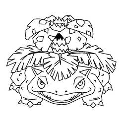 Venusaur (Video Games) coloring page #216860 to print and color