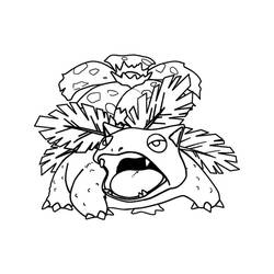 Venusaur (Video Games) coloring page #216867 to print and color