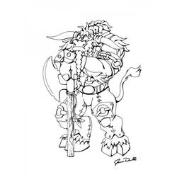 Coloring page: Warcraft (Video Games) #112736 - Printable coloring pages