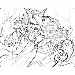 Coloring page: Warcraft (Video Games) #112939 - Printable coloring pages