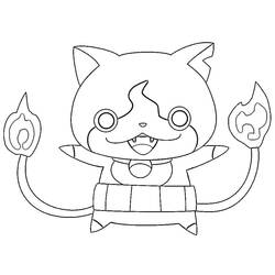 Yo-kai Watch (Video Games) coloring page #196860 to print and color