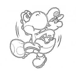 Coloring page: Yoshi (Video Games) #113551 - Free Printable Coloring Pages