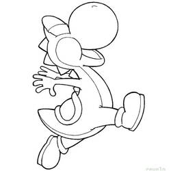 Yoshi (Video Games) coloring page #195184 to print and color