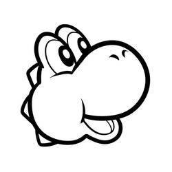 Yoshi (Video Games) coloring page #195190 to print and color